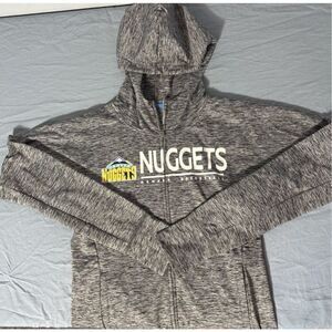 Denver Nuggets Zip Up Hoodie 4her By Carl Banks MLB Women’s Size XS Extra Small
